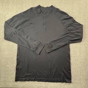 Fabletics Sweater Adult Extra Large Black Long Sleeve Lightweight Casual Men's